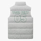 Custom Morocco Football 2026 Sleeveless Puffer Jacket Atlas Lions Breathtaking Victory White Version