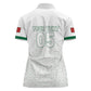 Custom Morocco Football 2026 Women Polo Shirt Atlas Lions Breathtaking Victory White Version