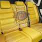 Honor Buffalo Soldiers Back Car Seat Cover African American Cavalry Yellow Version - African Pride