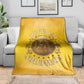 Honor Buffalo Soldiers Blanket African American Cavalry Yellow Version - African Pride