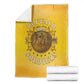 Honor Buffalo Soldiers Blanket African American Cavalry Yellow Version - African Pride