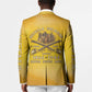 Honor Buffalo Soldiers Blazer African American Cavalry Yellow Version