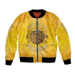 Honor Buffalo Soldiers Bomber Jacket African American Cavalry Yellow Version - African Pride