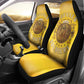 Honor Buffalo Soldiers Car Seat Cover African American Cavalry Yellow Version - African Pride