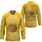 Honor Buffalo Soldiers Hockey Jersey African American Cavalry Yellow Version