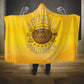 Honor Buffalo Soldiers Hooded Blanket African American Cavalry Yellow Version - African Pride