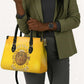 Honor Buffalo Soldiers Leather Bag African American Cavalry Yellow Version