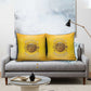 Honor Buffalo Soldiers Pillow Cover African American Cavalry Yellow Version