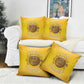 Honor Buffalo Soldiers Pillow Cover African American Cavalry Yellow Version