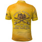 Honor Buffalo Soldiers Polo Shirt African American Cavalry Yellow Version - African Pride