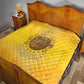 Honor Buffalo Soldiers Quilt African American Cavalry Yellow Version - African Pride
