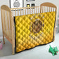 Honor Buffalo Soldiers Quilt African American Cavalry Yellow Version - African Pride