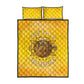 Honor Buffalo Soldiers Quilt Bed Set African American Cavalry Yellow Version - African Pride