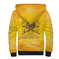 Honor Buffalo Soldiers Sherpa Hoodie African American Cavalry Yellow Version - African Pride