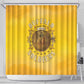 Honor Buffalo Soldiers Shower Curtain African American Cavalry Yellow Version - African Pride