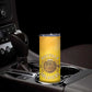 Honor Buffalo Soldiers Skinny Tumbler African American Cavalry Yellow Version - African Pride