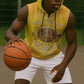 Honor Buffalo Soldiers Sleeveless Zip Hoodie African American Cavalry Yellow Version - African Pride