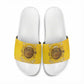 Honor Buffalo Soldiers Slide Sandals African American Cavalry Yellow Version