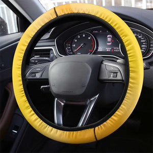 Honor Buffalo Soldiers Steering Wheel Cover African American Cavalry Yellow Version - African Pride
