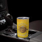 Honor Buffalo Soldiers Tumbler Cup African American Cavalry Yellow Version - African Pride