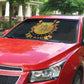 Honor Buffalo Soldiers Auto Sun Shade African American Cavalry Black Version