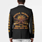 Honor Buffalo Soldiers Blazer African American Cavalry Black Version