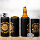 Honor Buffalo Soldiers 4 in 1 Can Cooler Tumbler African American Cavalry Black Version - African Pride