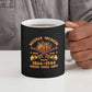 Honor Buffalo Soldiers Ceramic Mug African American Cavalry Black Version