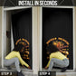 Honor Buffalo Soldiers Door Cover African American Cavalry Black Version