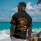 Honor Buffalo Soldiers Hawaiian Shirt African American Cavalry Black Version - African Pride