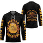 Honor Buffalo Soldiers Hockey Jersey African American Cavalry Black Version
