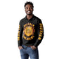 Honor Buffalo Soldiers Long Sleeve Polo Shirt African American Cavalry Black Version - African Pride