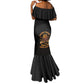 Honor Buffalo Soldiers Mermaid Dress African American Cavalry Black Version - African Pride