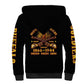 Honor Buffalo Soldiers Sherpa Hoodie African American Cavalry Black Version - African Pride