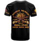 Honor Buffalo Soldiers T shirt African American Cavalry Black Version - African Pride