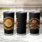 Honor Buffalo Soldiers Tumbler Cup African American Cavalry Black Version - African Pride