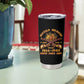 Honor Buffalo Soldiers Tumbler Cup African American Cavalry Black Version - African Pride
