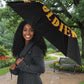 Honor Buffalo Soldiers Umbrella African American Cavalry Black Version