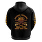 Honor Buffalo Soldiers Zip Hoodie African American Cavalry Black Version - African Pride