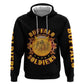 Honor Buffalo Soldiers Zip Hoodie African American Cavalry Black Version - African Pride