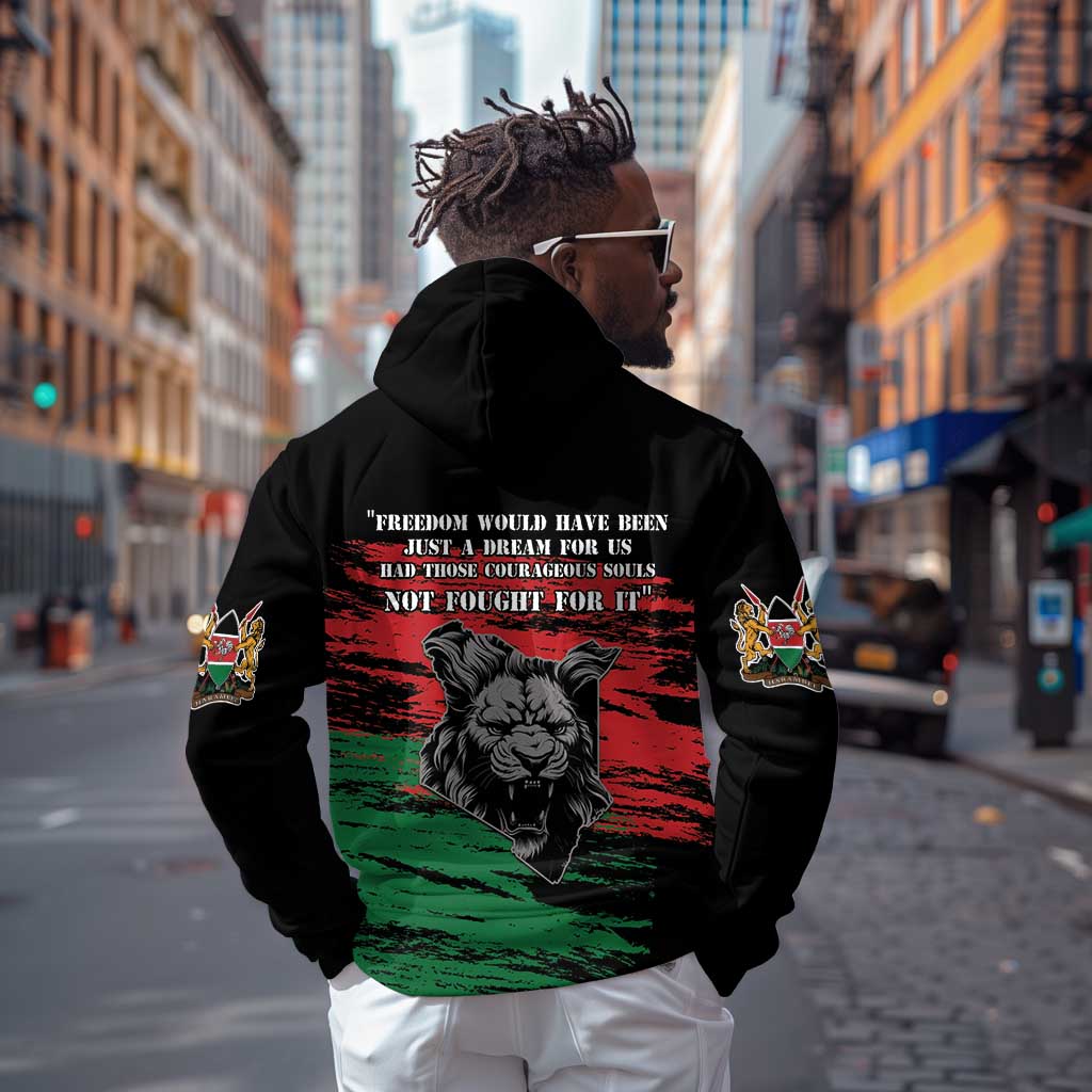 Happy Kenya Mashujaa Day Hoodie Honour Our Heroes, Heroines