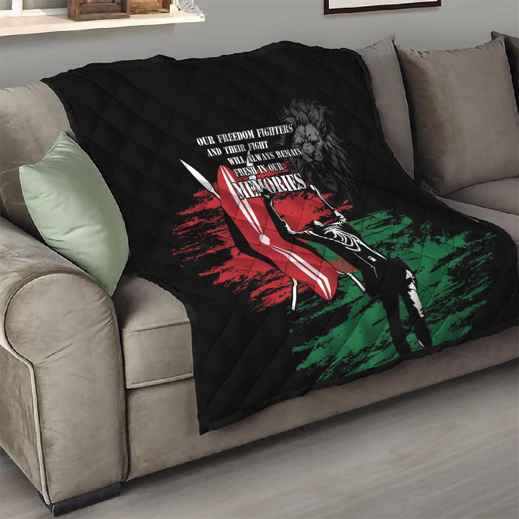 Happy Kenya Mashujaa Day Quilt Honour Our Heroes, Heroines