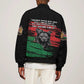 Happy Kenya Mashujaa Day Sleeve Zip Bomber Jacket Honour Our Heroes, Heroines