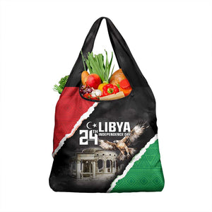 Happy Libya Independence Day Grocery Bag Libya In My Heart