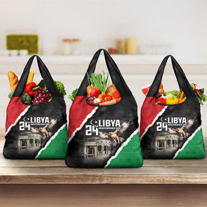 Happy Libya Independence Day Grocery Bag Libya In My Heart