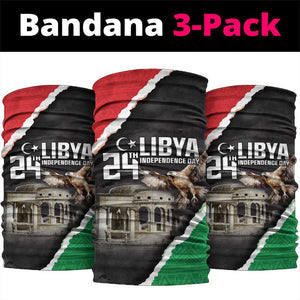 Happy Libya Independence Day Neck Gaiter Libya In My Heart LT05