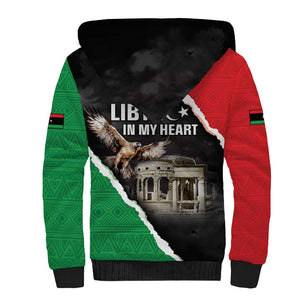 Happy Libya Independence Day Sherpa Hoodie Libya In My Heart