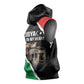 Happy Libya Independence Day Sleeveless Hoodie Libya In My Heart - African Pride