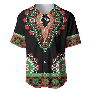 Libya Barbary Lion Baseball Jersey Dashiki Simple Style