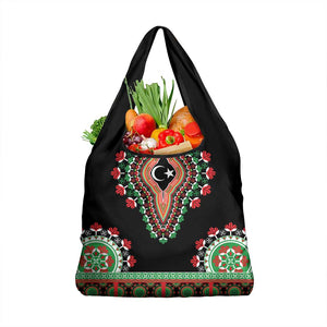 Libya Barbary Lion Grocery Bag Dashiki Simple Style